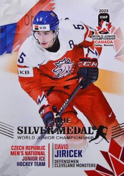 2023 BY Cards IIHF World Junior Championship (unlicensed) #27 David Jiricek Front