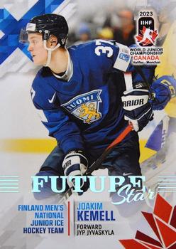 2023 BY Cards IIHF World Junior Championship - Future Stars #FS25 Joakim Kemell Front