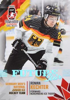 2023 BY Cards IIHF World Junior Championship (unlicensed) - Future Stars #FS36 Roman Kechter Front