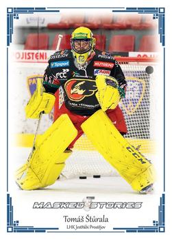 2022 Premium Cards Masked Stories #046 Tomas Sturala Front