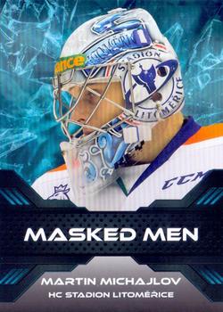 2018-19 Premium Cards CHANCE liga - Masked Men #MM-12 Martin Michajlov Front