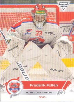 2019-20 Premium Cards CHANCE liga #356 Frederik Foltan Front