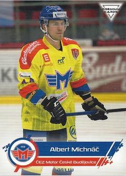 2019-20 Premium Cards CHANCE liga #380 Albert Michnac Front