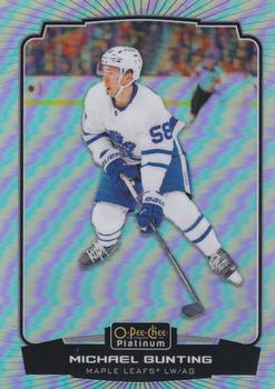 2022-23 O-Pee-Chee Platinum - Rainbow #5 Michael Bunting Front