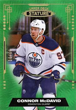 2021-22 Upper Deck Stature - Photo Variant Green #30 Connor McDavid Front