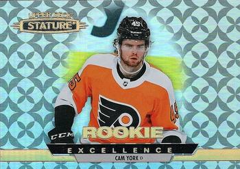 2021-22 Upper Deck Stature - Rookie Excellence #RE-31 Cam York Front