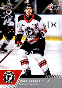 2022-23 Upper Deck CHL #29 Nicolas Savoie Front