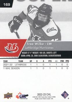 2022-23 Upper Deck CHL #169 Trae Wilke Back