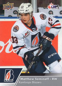 2022-23 Upper Deck CHL #181 Matthew Seminoff Front