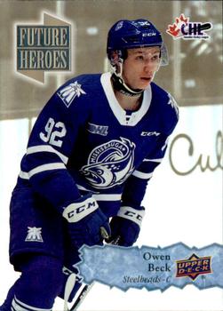 2022-23 Upper Deck CHL - Future Heroes #FH-8 Owen Beck Front