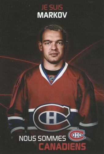 2009-10 Montreal Canadiens #NNO Andrei Markov Front