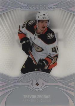 2021-22 Upper Deck Ultimate Collection - Ultimate Introductions #UI-2 Trevor Zegras Front