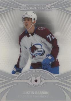 2021-22 Upper Deck Ultimate Collection - Ultimate Introductions #UI-80 Justin Barron Front