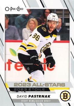 2023-24 O-Pee-Chee #505 David Pastrnak Front