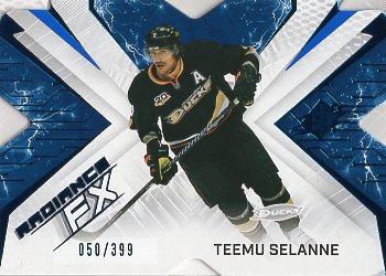 2022-23 SPx - Radiance FX Blue #RFX-17 Teemu Selanne Front