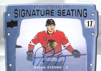 2021-22 Upper Deck Premier - Premier Signature Seats Stars #PSS-DS Dylan Strome Front