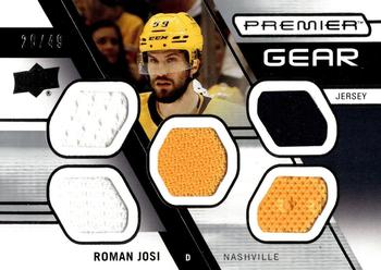 2021-22 Upper Deck Premier - Premier Gear Jersey #PG-RJ Roman Josi Front