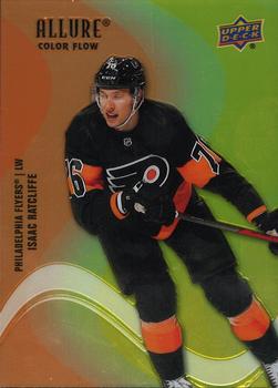 2022-23 Upper Deck Allure - Color Flow Orange-Yellow #SF-26 Isaac Ratcliffe Front