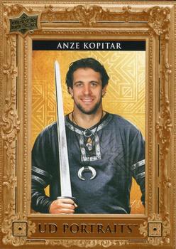 2023-24 Upper Deck - UD Portraits #P44 Anze Kopitar Front