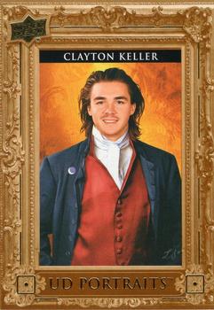 2023-24 Upper Deck - UD Portraits #P48 Clayton Keller Front