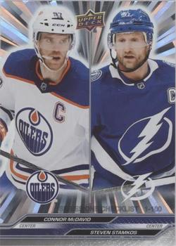 2023-24 Upper Deck - Outburst Silver #199 Connor McDavid / Steven Stamkos Front