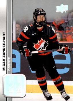 2023 Upper Deck Team Canada Juniors #46 Micah Zandee-Hart Front