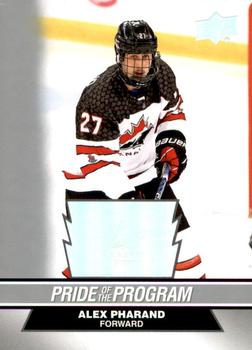 2023 Upper Deck Team Canada Juniors #85 Alex Pharand Front