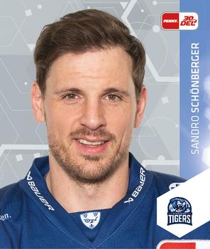 2023-24 Playercards Stickers (DEL) #325 Sandro Schönberger Front