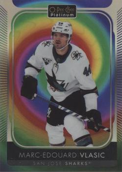 2021-22 O-Pee-Chee Platinum - Rainbow Color Wheel #163 Marc-Edouard Vlasic Front