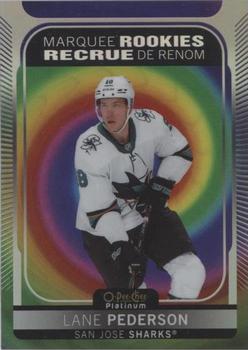 2021-22 O-Pee-Chee Platinum - Rainbow Color Wheel #265 Lane Pederson Front