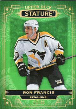 2022-23 Upper Deck Stature - Photo Variant Green #15 Ron Francis Front