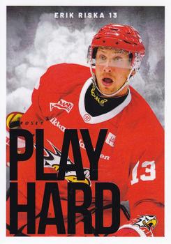 2023-24 Cardset Finland - Play Hard #PH 12 Erik Riska Front