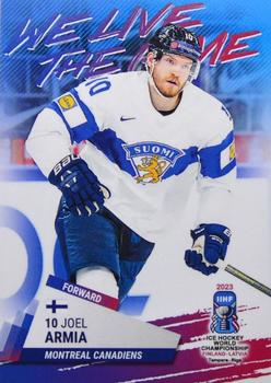 2023 BY Cards IIHF World Championship  (unlicensed) #166 Joel Armia Front