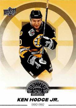 2023-24 Upper Deck Boston Bruins 100th Anniversary Box Set #80 Ken Hodge Jr. Front