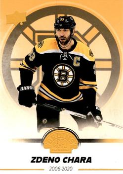 2023-24 Upper Deck Boston Bruins 100th Anniversary Box Set - Yellow #77 Zdeno Chara Front