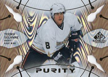 2022-23 SP Game Used - Purity Gold #P-54 Teemu Selanne Front