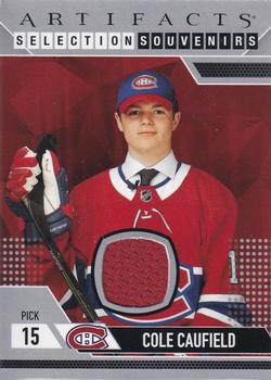 2023-24 Upper Deck Artifacts - Selection Souvenirs #SS-CC Cole Caufield Front