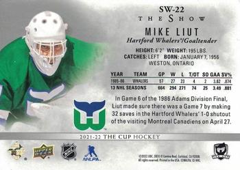 2021-22 Upper Deck The Cup - The Show #SW-22 Mike Liut Back