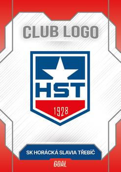 2023-24 Goal Cards Chance Liga 1 Serie - Club Logo #CL-03 SK Horácká Slavia Třebíč Front