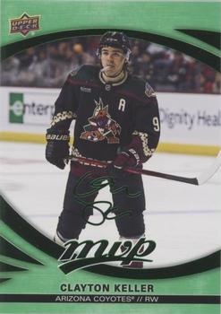 2023-24 Upper Deck MVP - Green Script #84 Clayton Keller Front