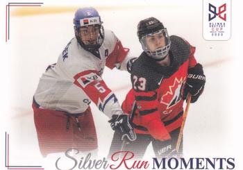 2023-24 Hlinka Gretzky Cup Young Lions - Silver Run Moments #SRM-46 Češi ve finále čelili Kanadě Front