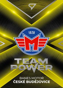 2023-24 SportZoo Tipsport ELH - Team Power #TP-38 Team logo Banes Motor České Budějovice Front