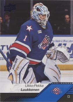 2022-23 Upper Deck AHL - Blue #19 Ukko-Pekka Luukkonen Front