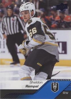 2022-23 Upper Deck AHL - Blue #64 Sheldon Rempal Front