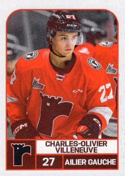 2023-24 Quebec Remparts (QMJHL) #NNO Charles-Olivier Villeneuve Front