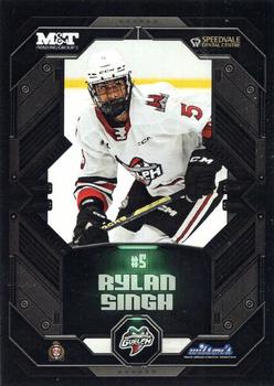 2023-24 Guelph Storm (OHL) #NNO Rylan Singh Front