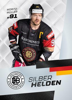 2023-24 Playercards (DEL) - Silberhelden #DEL-SH06 Moritz Müller Front