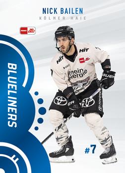 2023-24 Playercards (DEL) - Blueliners #DEL-BL08 Nick Bailen Front