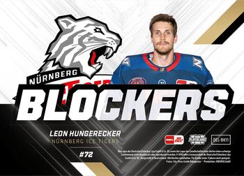 2023-24 Playercards (DEL) - Blockers #DEL-BK11 Leon Hungerecker Back