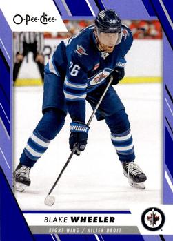 2023-24 O-Pee-Chee - Blue Border #276 Blake Wheeler Front